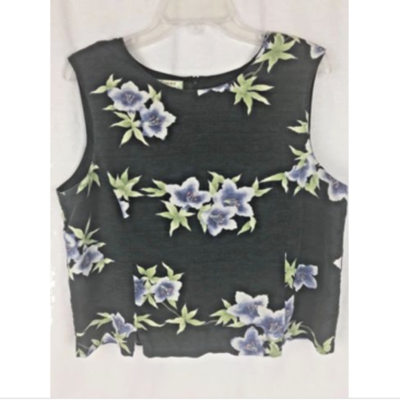 Tommy Bahama Tops - Tommy Bahama Womens L Sleeveless Silk Top